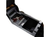 GM 22922342 Rear Console Mat, Black
