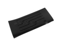 GM 22817367 Rear Sill Plate, Black, Driver Side