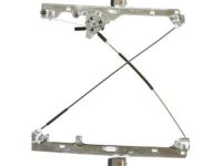 Chevrolet Silverado 1500 Window Regulator - 15871124 Window Regulator, Front Driver Side