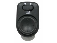 GM 84545374 Mirror Switch, Black; Green Line, Rear
