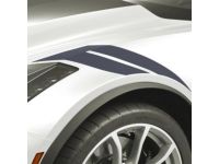 GM 23507124 Decal Package, Front Fender And Body Ornamentation, Gray
