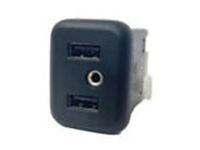 GM 13525889 USB Port, Jet Black