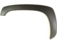 GM 10374851 Flare, Black Grained, Front Driver Side