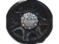 GM 20942021 Spare Wheel, Black, Rear, Steel