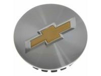 GM 20914866 Center Cap, Gold; Silver