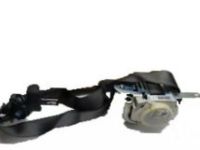GM 19332404 Lap & Shoulder Belt, Black, Driver Side