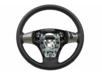 GM 20912687 Steering Wheel, Black Stitch