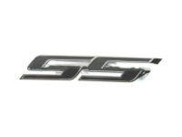 GM 23345205 Nameplate, Gray, Front
