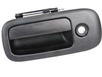 GM 25942271 Handle, Outside, Black, Front Driver Side