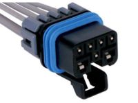 GM 12101830 Connector, Safety Starting Switch or Speed Sensing, Black