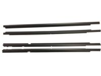 GM 84175889 Belt Molding, Black, Rear Driver Side