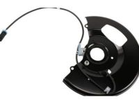 Chevrolet Express 3500 Brake Backing Plate - 19211696 Splash Shield, Passenger Side