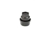 GM 15646250 Wheel Nut Cap, Black, Front Rear