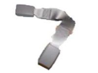 GM 84600035 Buckle End, Black, Driver Side