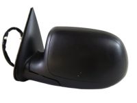 GM 15124827 Mirror Assembly, Black, Rear Driver Side