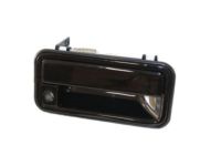 GM 15050668 Handle, Outside, Black, Rear