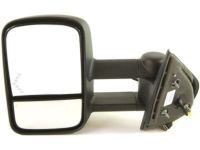 GM 20862098 Mirror Assembly, Black, Rear Driver Side