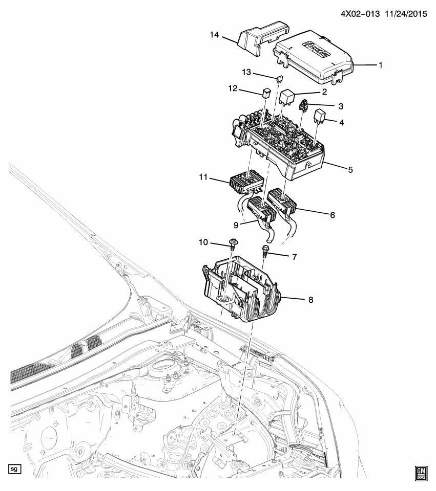 GM 13361779 Relay, Windshield Wiper Motor