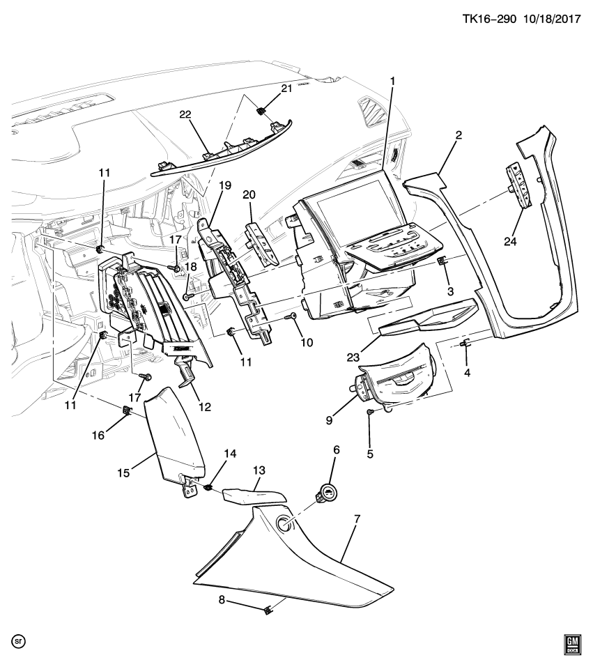 GM 84109292 Switch, Electro - Hydraulic Control