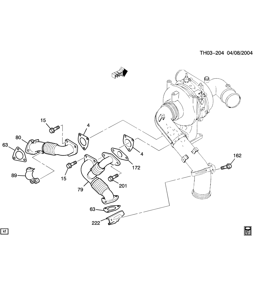 GM 97368989 Bracket, Emission Control System