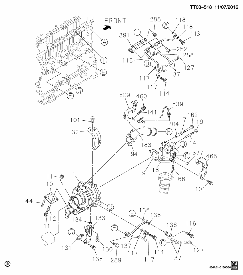 GM 94013054 Stud, Exhaust Pipe