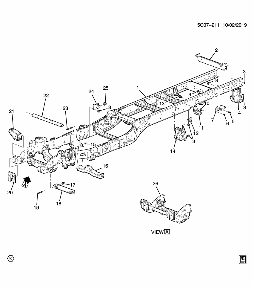 GM 84891468 Hanger, Auxiliary Spring