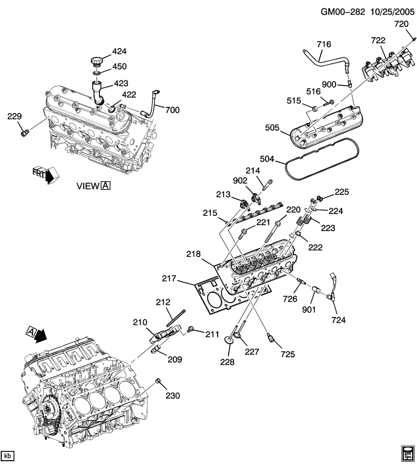 GM 19435539 Tube, Engine Crankcase Ventilation