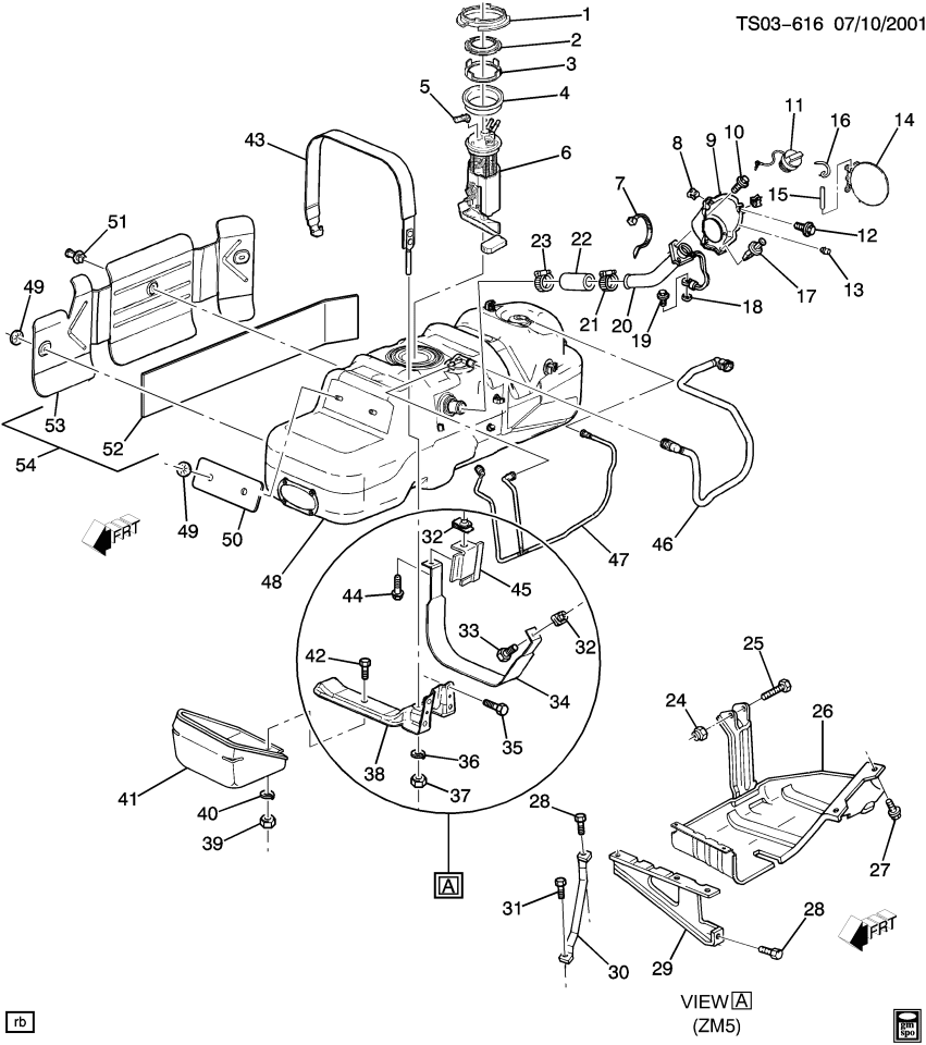 GM 19369898 Module Kit, Fuel Tank Meter/Pump