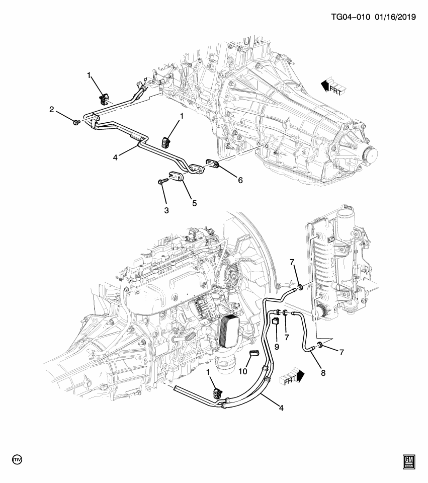 GM 84263090 Plate, Transmission Oil Cooler