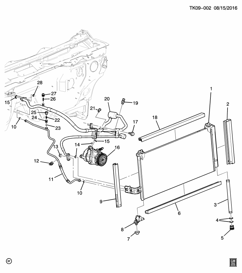 GM 11546400 Bolt, A/C Hose