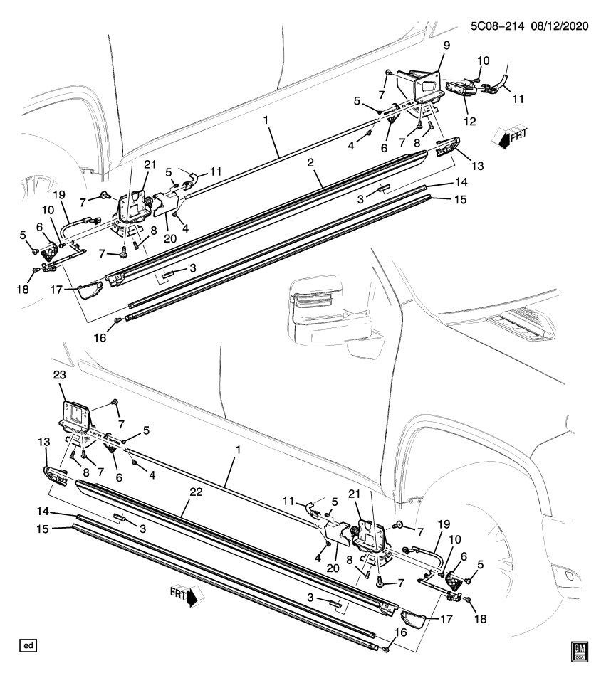 GM 85563406 Step, Running Board