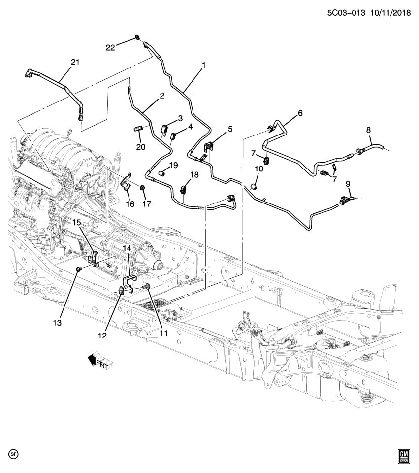 GM 85514428 Hose, Fuel Line