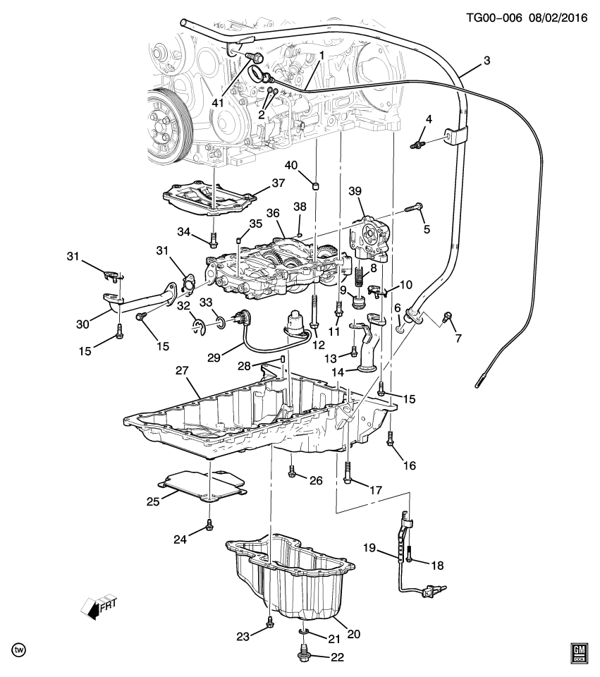 GM 55594362 Pipe, Engine Oil Pump