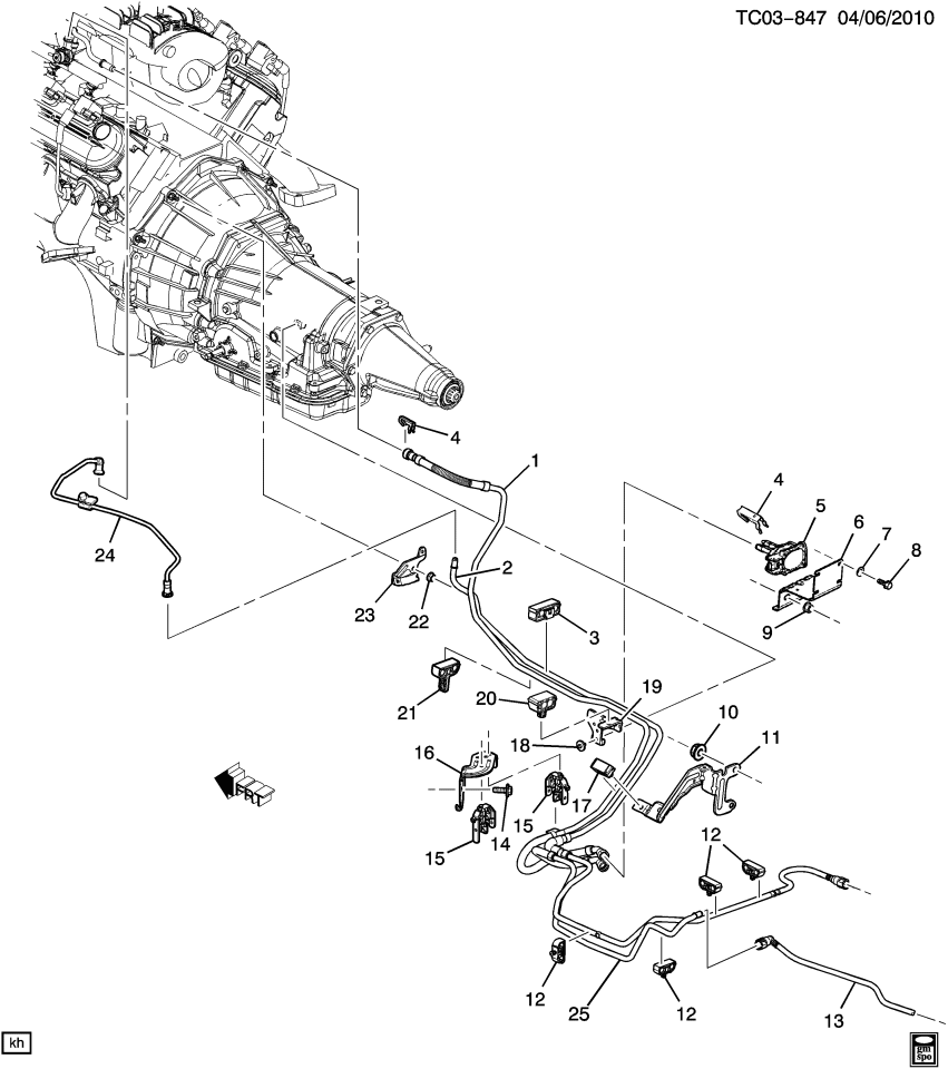 GM 10370944 Hose, Fuel Line