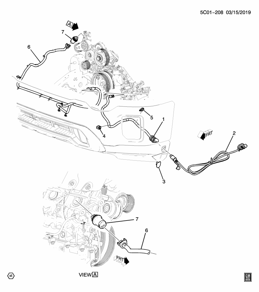 GM 85512134 Cord, Engine Coolant Heater
