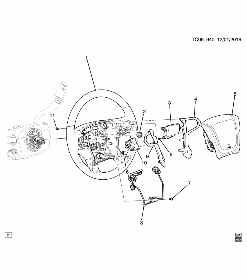 GM 84213627 Harness, Horn Lead
