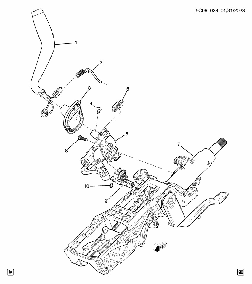 GM 11602879 Bolt, Transmission Control Lever