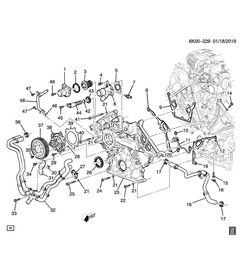GM 11548174 Bolt, Engine Camshaft & Valve Rocker Cover