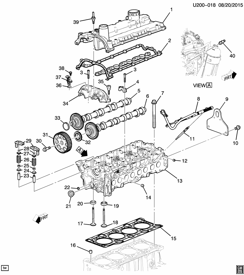 GM 12625587 Plug, Engine Cylinder Head