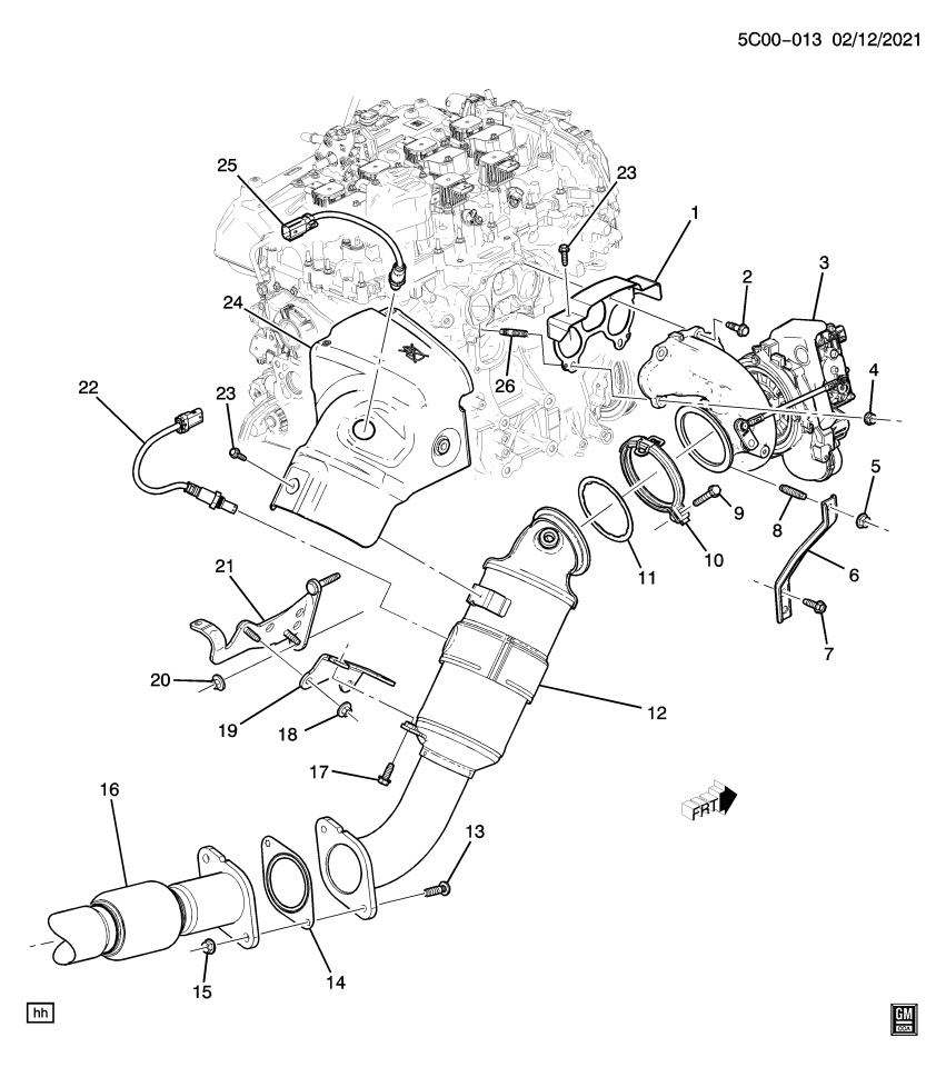 GM 11604122 Bolt, Body Multi Function Electric Computer