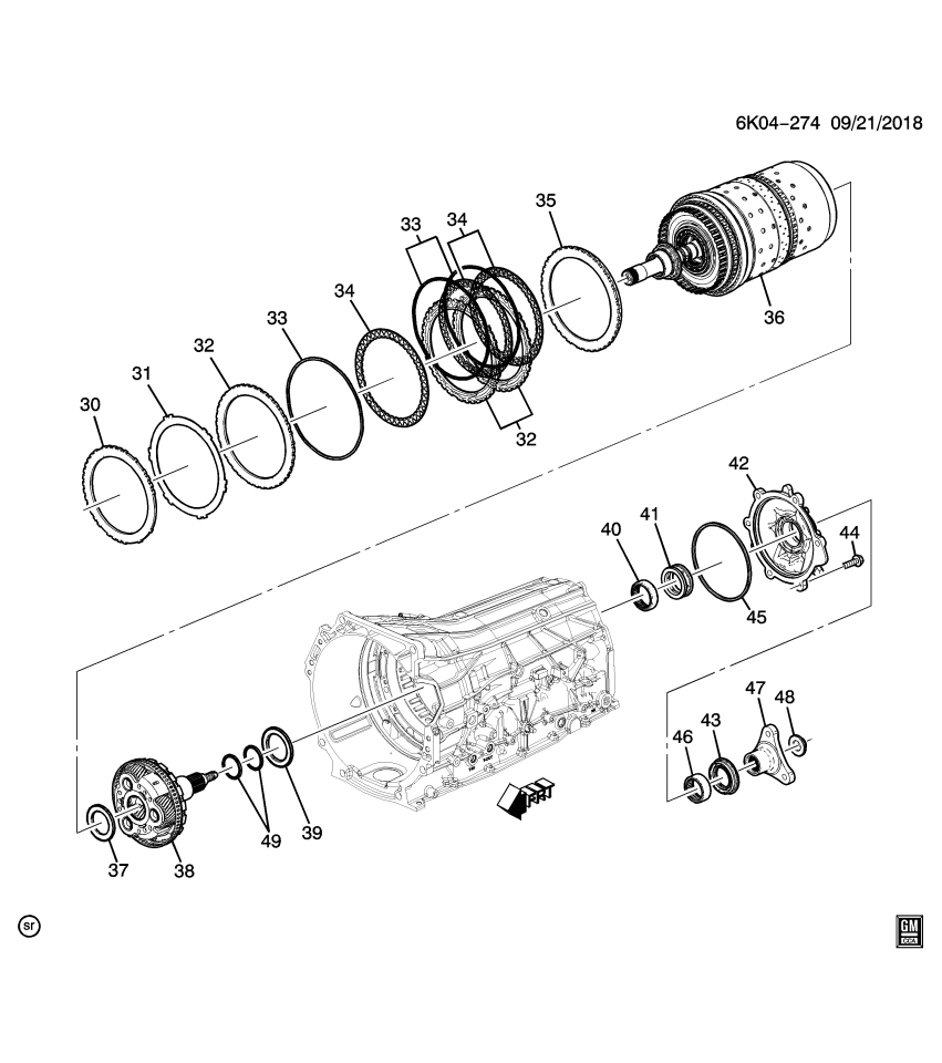 GM 24291141 Plate, Transmission Clutch