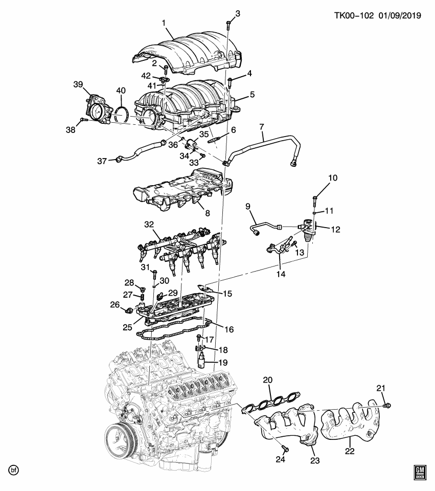 GM 12657120 Tube, Early Fuel Evaporation
