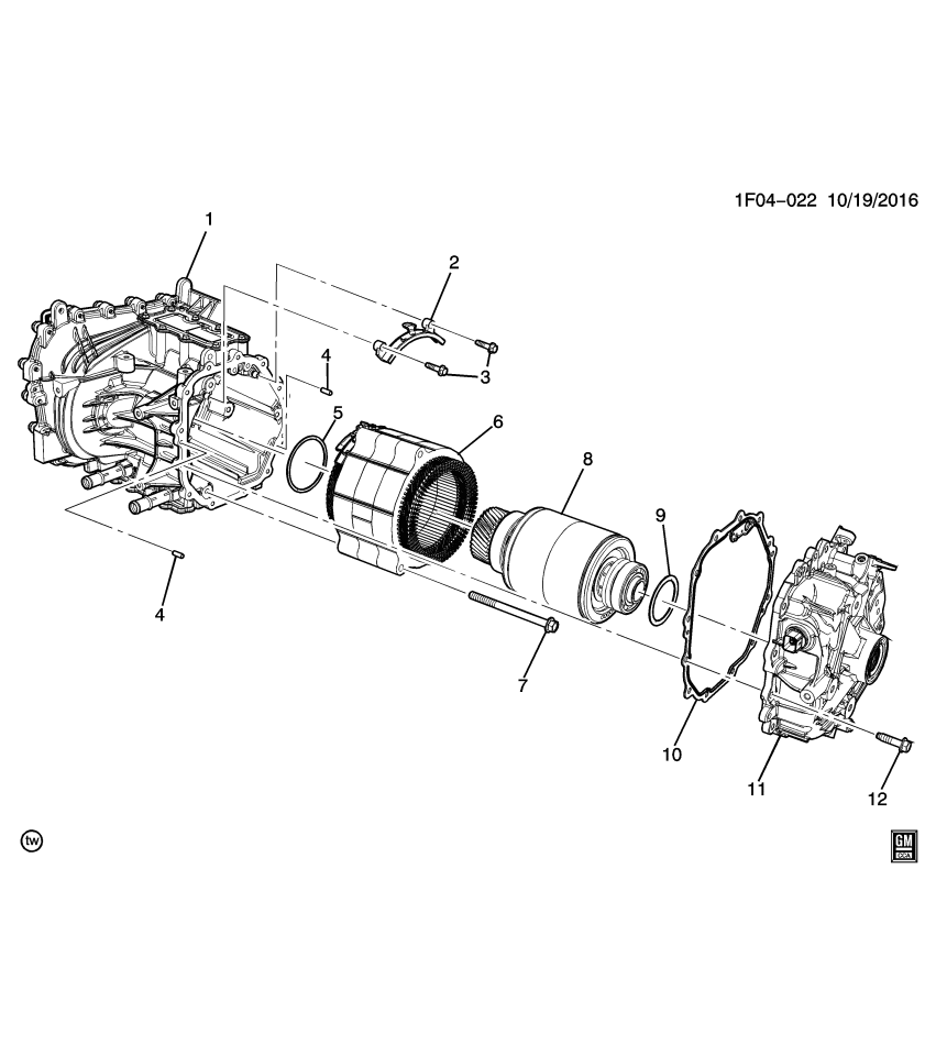 GM 24285274 Stator, Drive Motor