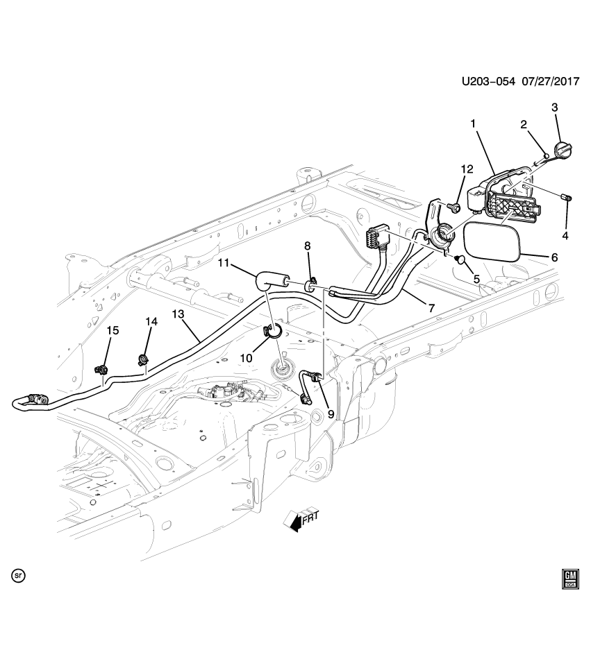 GM 23285659 Clip, Early Fuel Evaporation