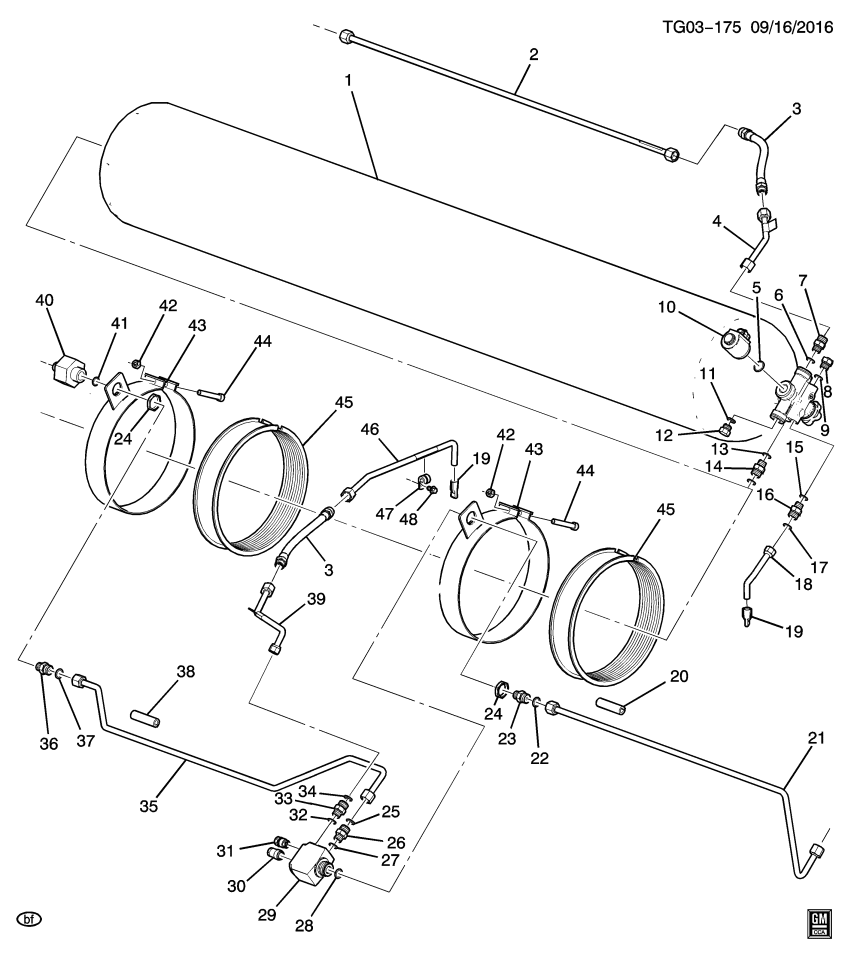 GM 19259166 Pipe, Evaporation Emission System(Fuel Tank End)