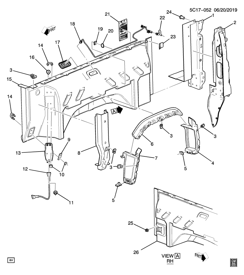 GM 84650289 Harness, Chassis Wiring