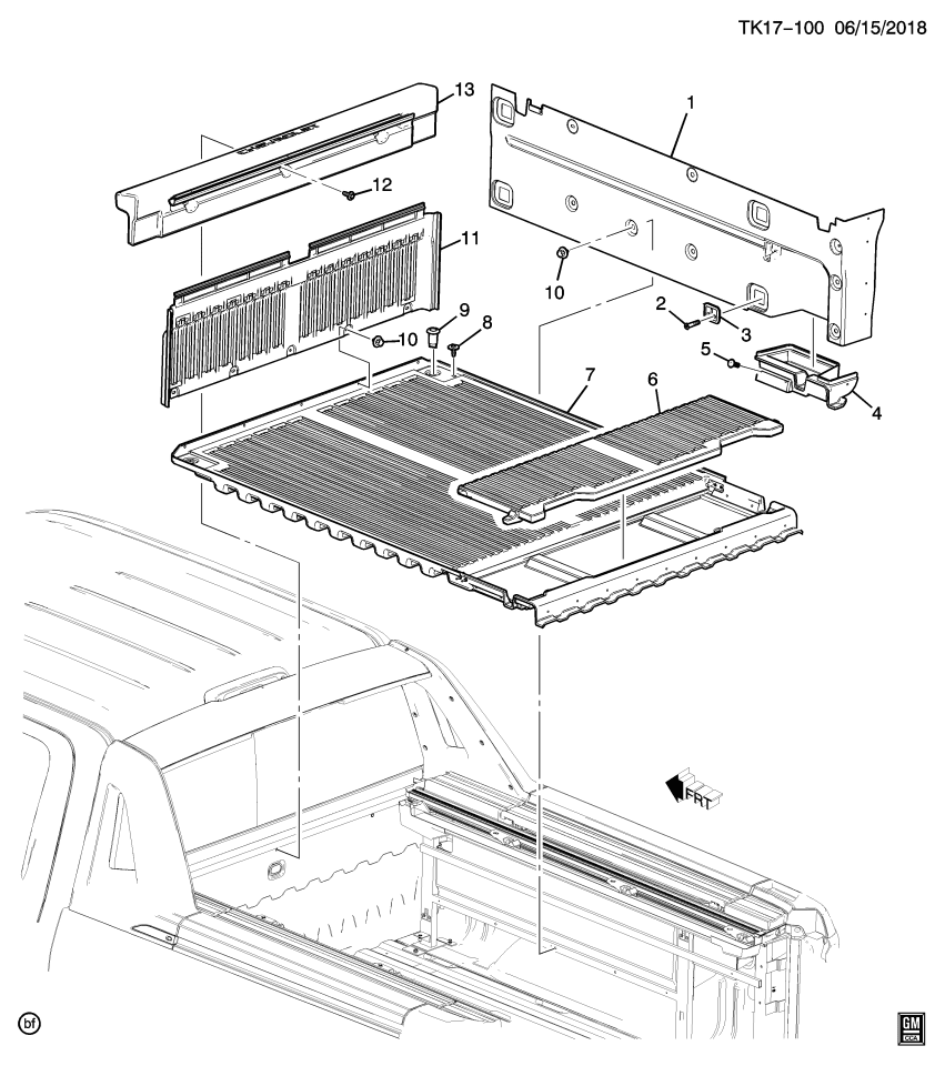 GM 84054551 Plug, Luggage Roof