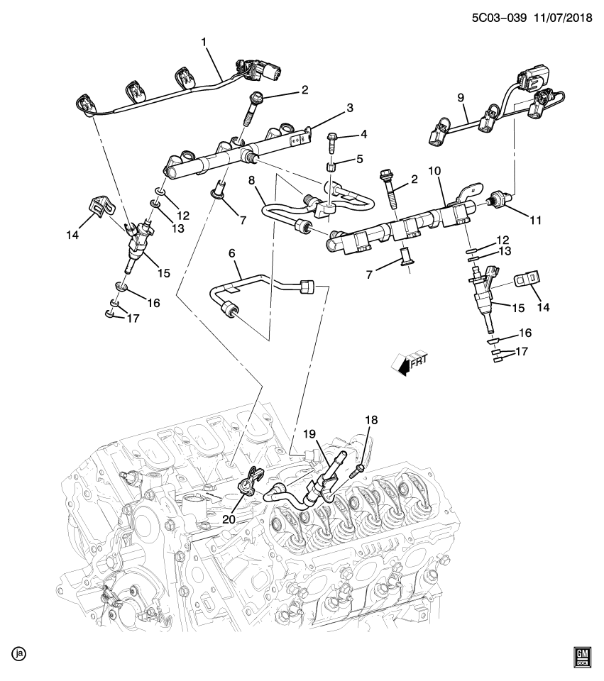 GM 12689508 Harness, Engine Wiring, Passenger Side
