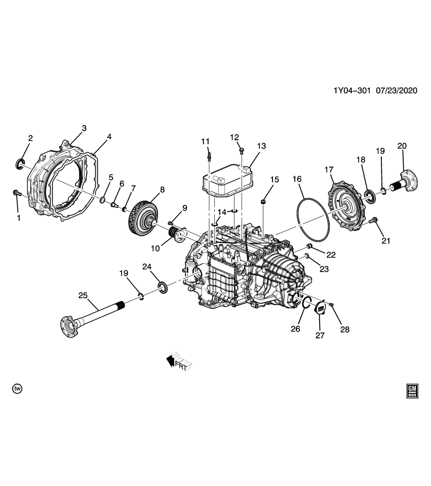 GM 24299344 Plug, Transmission Case