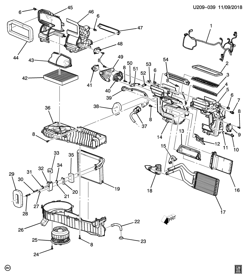 GM 23414093 Cam, Air Distributor